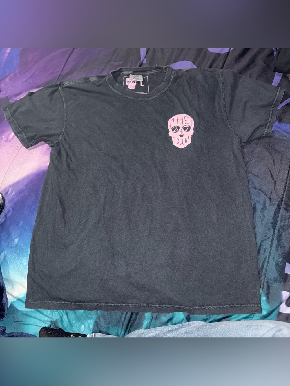 MGK Machine Gun Kelly 27 Club Coffee Potheads Graphic Tee Size L